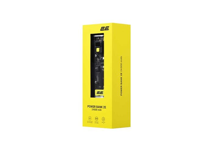 პორტატული დამტენი - 2E Power Bank Сrystal 24000mAh 100W - itgserv.com