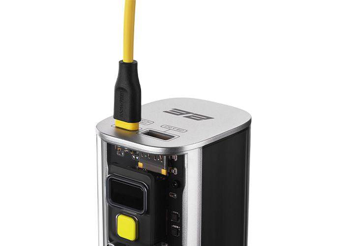 პორტატული დამტენი - 2E Power Bank Сrystal 24000mAh 100W - itgserv.com