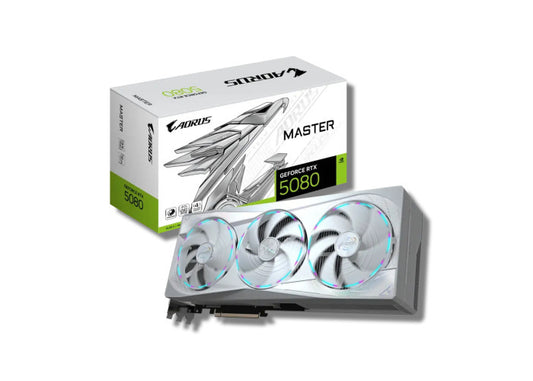 ვიდეო ბარათი - Gigabyte AORUS GeForce RTX 5080 MASTER ICE 16G - itgserv.com