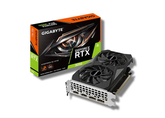 ვიდეო ბარათი - Gigabyte GeForce RTX3050 WINDFORCE OC V2 - itgserv.com
