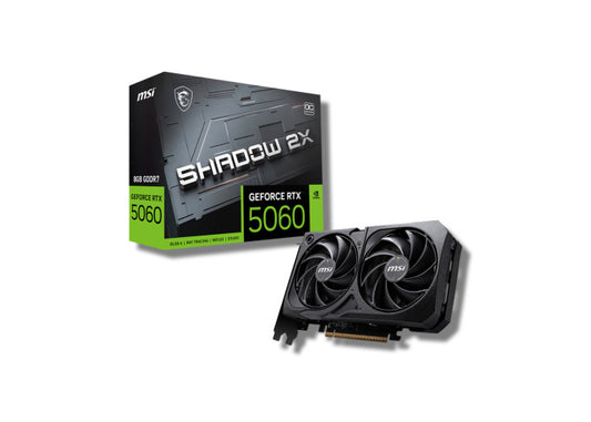 ვიდეო ბარათ - MSI GeForce RTX 5060 8G SHADOW 2X OC - itgserv.com