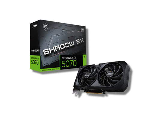 ვიდეო ბარათ - MSI GeForce RTX 5070 12G SHADOW 2X OC - itgserv.com