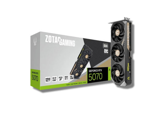 ვიდეო ბარათი - Zotac GAMING GeForce RTX5070 SOLID OC - itgserv.com