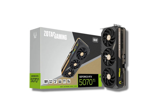 ვიდეო ბარათი - Zotac GAMING GeForce RTX5070 Ti SOLID - itgserv.com