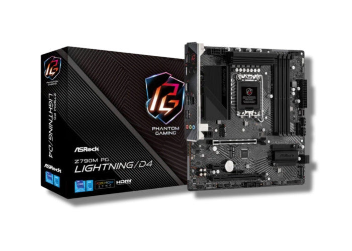 დედა დაფა - ASRock Z790M PG Lightning/D4 - itgserv.com