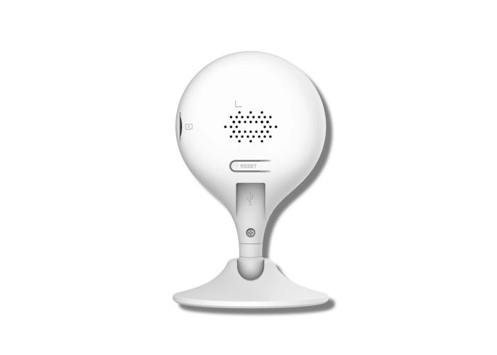 IMOU 3 MP security camera IPC-C32EP with night vision and wide-angle lens, mounted outdoors for home surveillance.