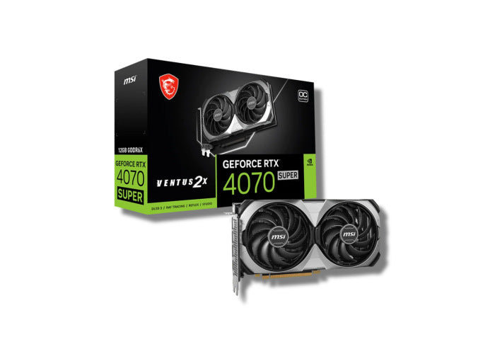 ვიდეო ბარათ - MSI GeForce RTX 4070 SUPER 12G VENTUS 2X OC - itgserv.com