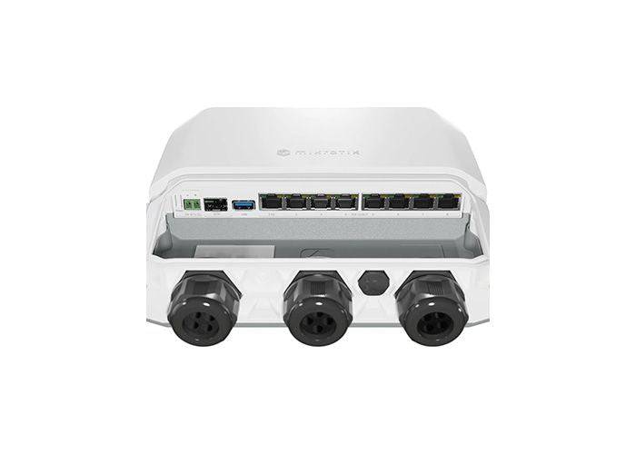 როუტერი: MikroTik RB5009UPr+S+OUT, როუტერი- ITGS
