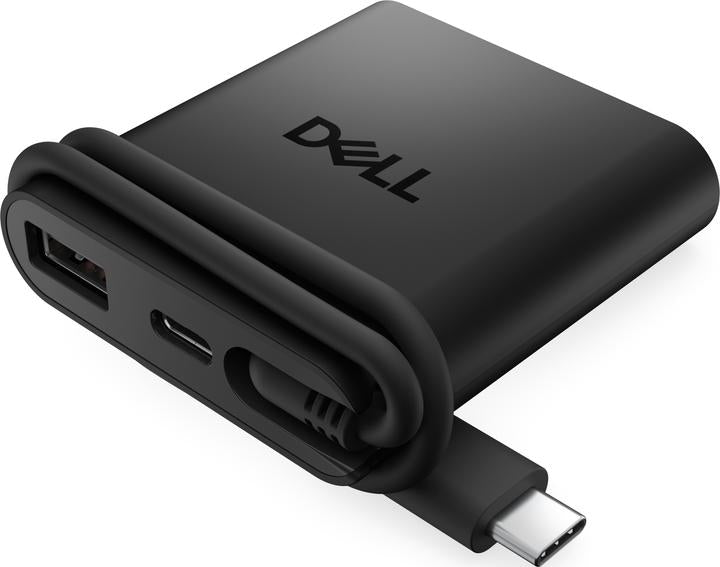 USB-C ჰაბი - Dell Pro 4-in-1 Travel Hub DA225