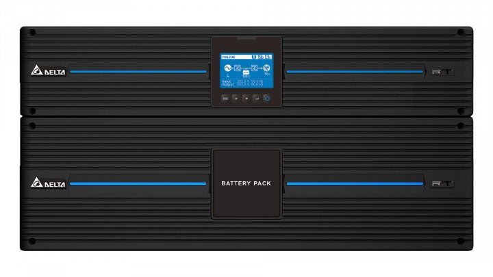 უწყვეტი კვების წყარო - Delta Ultron RT 10kVA 230V, ჩაშენებული აკუმულატორებით