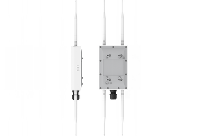 დაშვების წერტილი - Managed AP Outdoor Dual Band 11ax 574+1200Mbps 2T2R 2.5GbE PoE.at(+) 4x5dBi RP-SMA IP67 demo