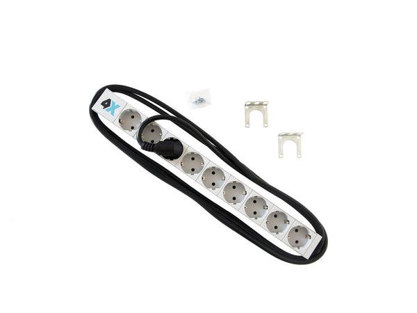 PDU - 19" PDU 9 SCHUKO sockets no switch