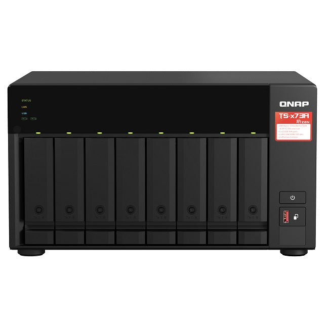 QNAP TS-873A-8G — მონაცემთა საცავი (NAS)