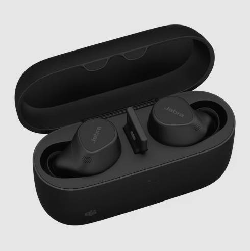 უსადენო ყურსასმენი - Jabra Evolve2 Buds, USB-C, MS Teams