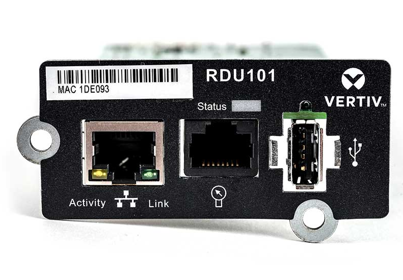 Vertiv RDU101 — უწყვეტი კვების წყარო (UPS)