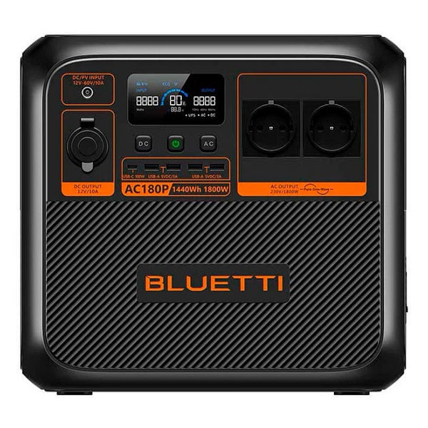 პორტატული ელექტრო სადგური - Bluetti AC180P Portable Power Station 1800W/1440Wh