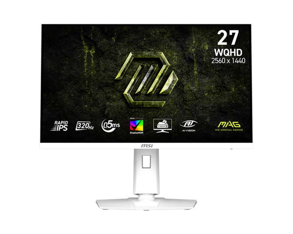 MSI MAG 274QRFW X32 27" WQHD 240Hz, თეთრი