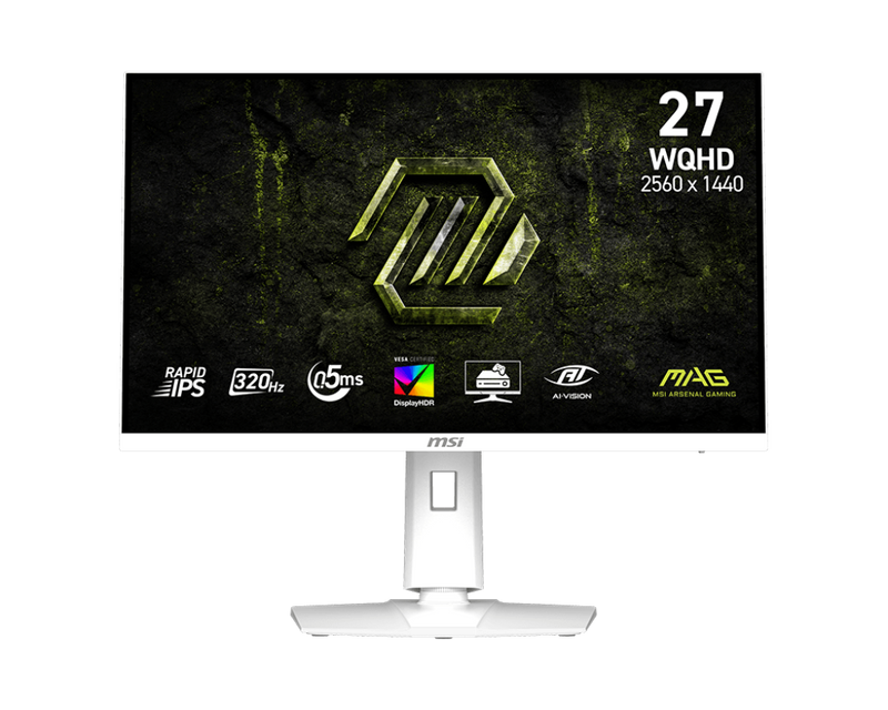MSI MAG 274QRFW X32 27" WQHD 240Hz, თეთრი