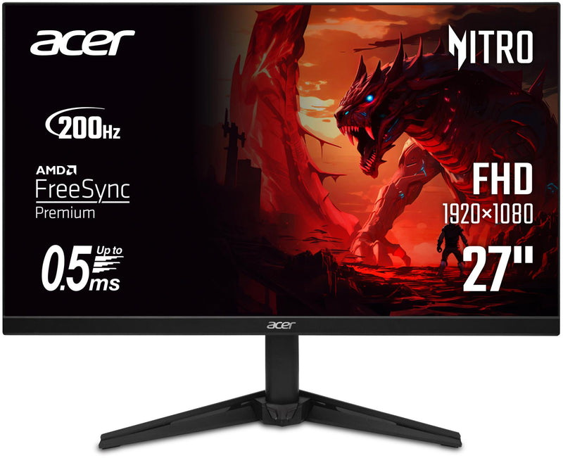 მონიტორი - Acer Nitro QG271 X1 bmiipx 27" FHD IPS 200Hz