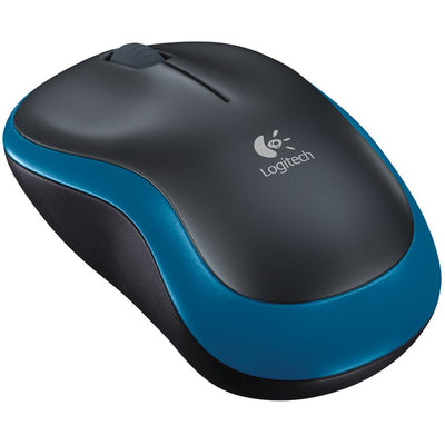 LOGITECH M185 Wireless Mouse Blue