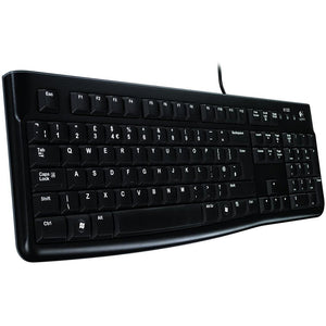 LOGITECH K120 Corded Keyboard Black