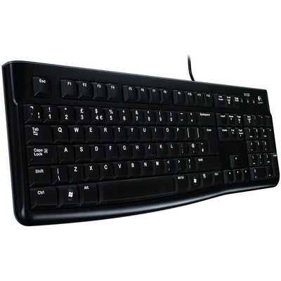 LOGITECH K120 Corded Keyboard Black