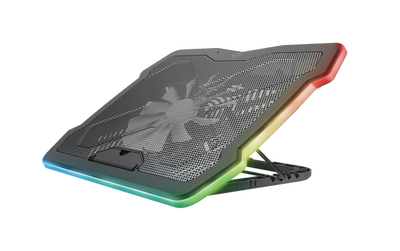 ლეპტოპის სადგამი - Trust GXT1126 AURA LAPTOP COOLING STAND