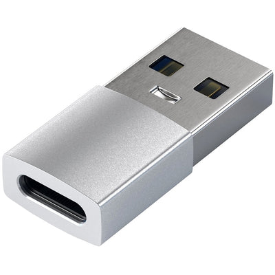 SATECHI USB-A to USB-C Adapter Silver