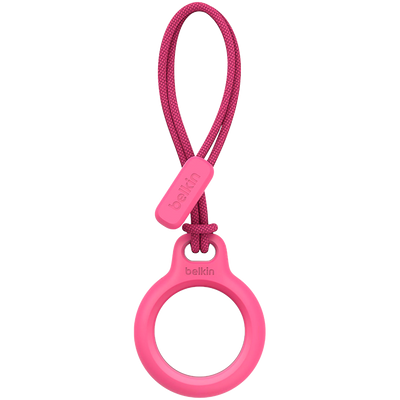 BELKIN Secure Holder with Strap for Airtag - Pink