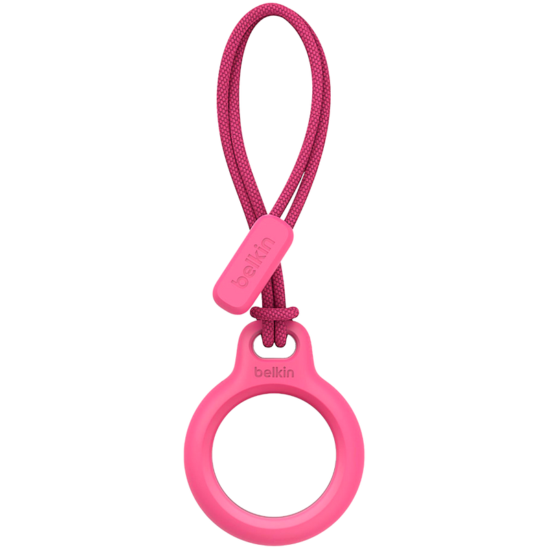 BELKIN Secure Holder with Strap for Airtag - Pink