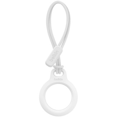 BELKIN Secure Holder with Strap for Airtag - White