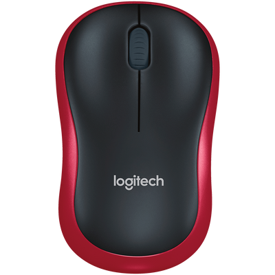 LOGITECH M185 Wireless Mouse Red