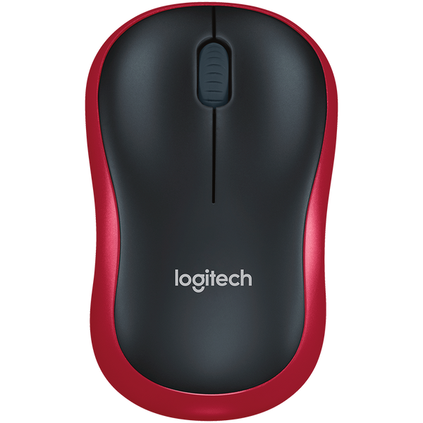 LOGITECH M185 Wireless Mouse Red