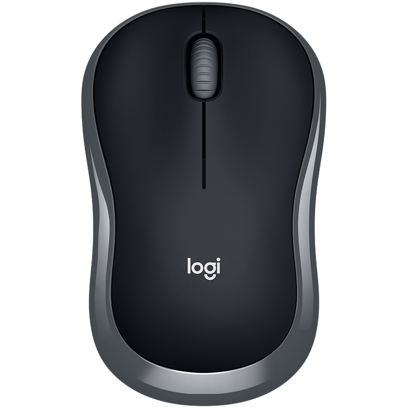 LOGITECH M185 Wireless Mouse Swift Grey