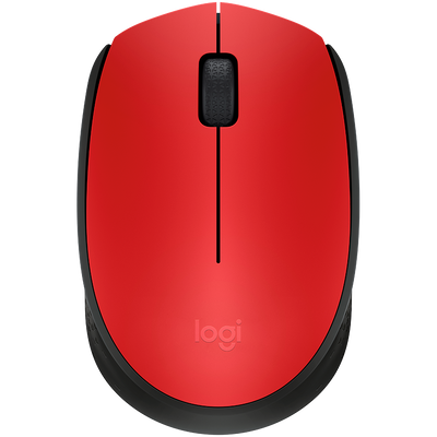 LOGITECH M171 Wireless Mouse Red