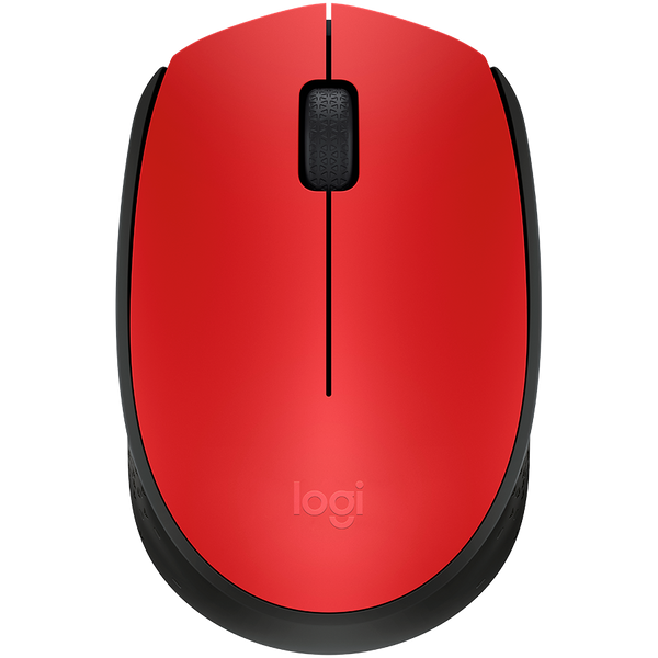 LOGITECH M171 Wireless Mouse Red
