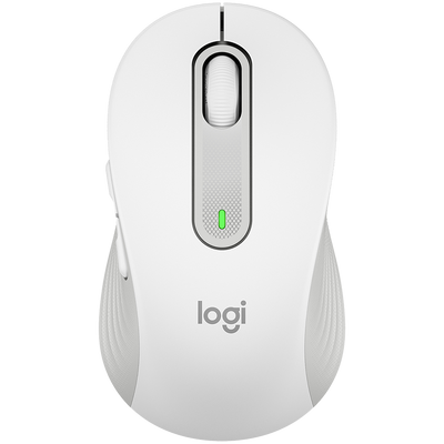 LOGITECH M650 Signature Bluetooth Mouse Off-White