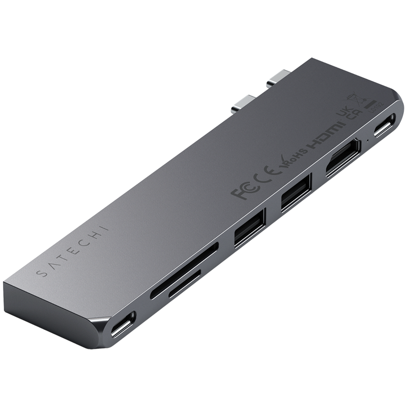 SATECHI USB-C Pro Hub Slim (Space Gray)