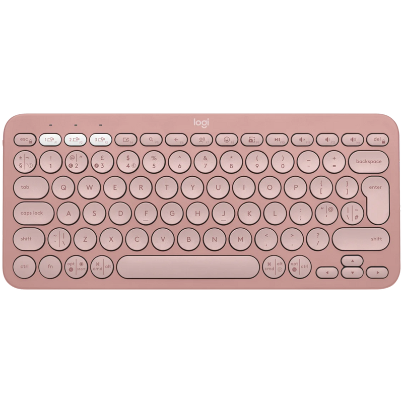 LOGITECH Pebble Keys 2 K380s Tonal Rose