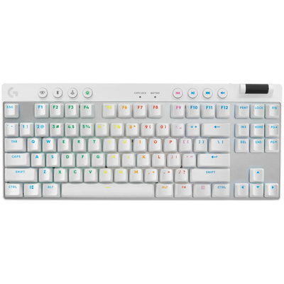 LOGITECH G PRO X TKL Gaming Keyboard White