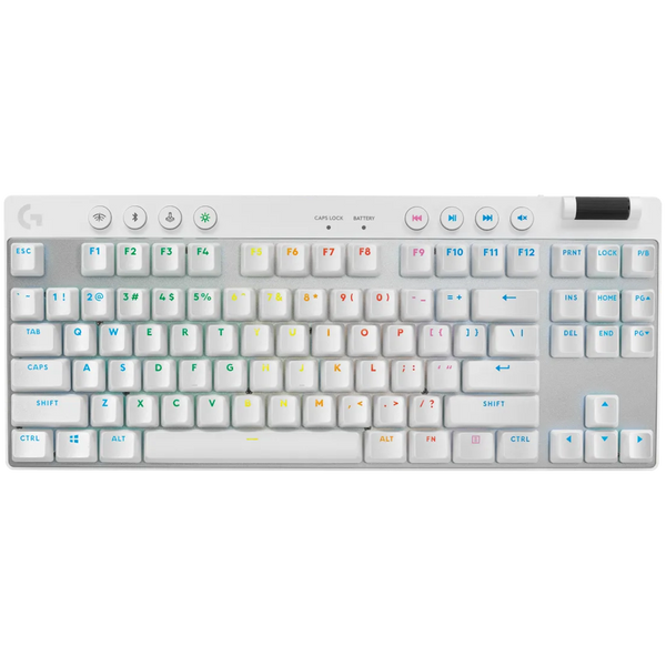 LOGITECH G PRO X TKL Gaming Keyboard White