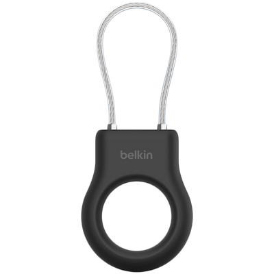 BELKIN Secure Holder with Wire Cable for AirTag Black