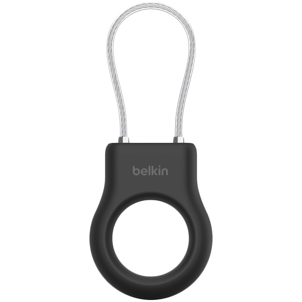 BELKIN Secure Holder with Wire Cable for AirTag Black