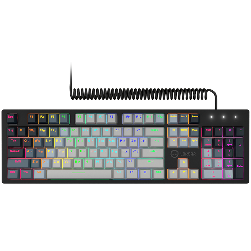 LORGAR Azar 514 Mechanical Gaming Keyboard White
