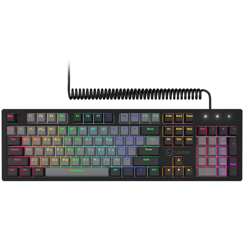 LORGAR Azar 514 Mechanical Gaming Keyboard Black