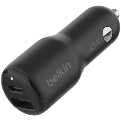 BELKIN 42W USB-C PD USB-A Car Charger