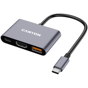 CANYON DS-4 USB-C Hub 3-in-1