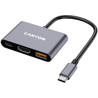 CANYON DS-4 USB-C Hub 3-in-1