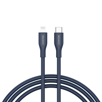 CANYON CLNM60 USB-C to Lightning Cable Blue