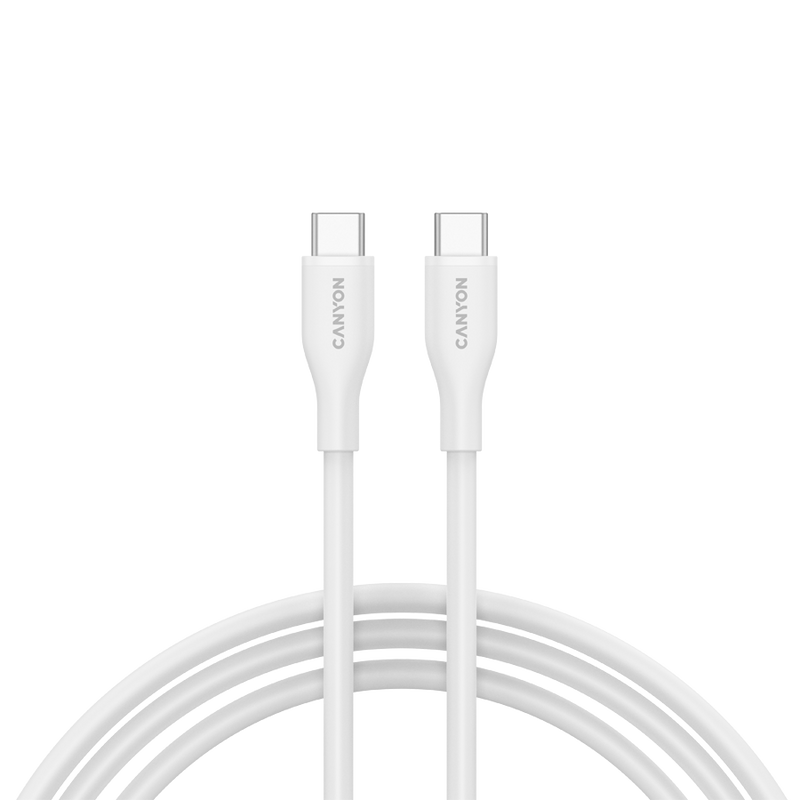 CANYON CC60SC10 USB-C Cable 60W 1m White
